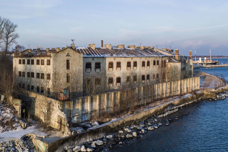 Věznice Mořská pevnost Patarei v Estonsku je otevřena i pro návštěvníky